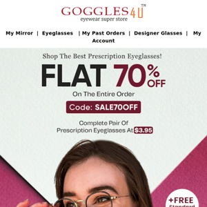 Goggles 4u ✨ Get Flat 70 Percent Discount On Your Entire Order❤