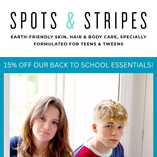 15% OFF Back to School Essentials! 📚✏️