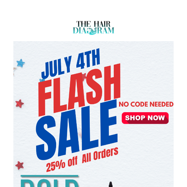 🎉Hurry 25% off Your Order for July 4th!