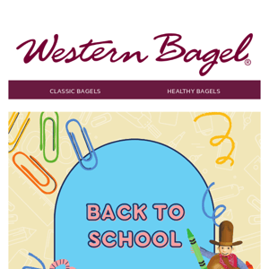 Back to School.... with BAGELS!