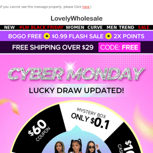 🎉Congrats! The Lucky Draw Winner: lovely-wholesale
