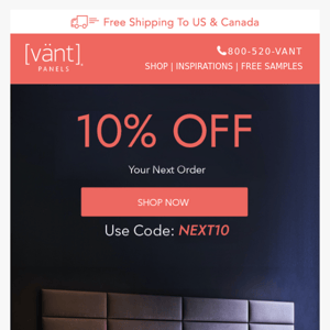 10% OFF On Your Order! Grab What You Had Your Eye On...