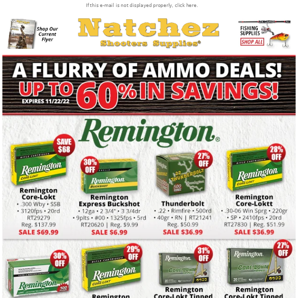 A Flurry of Ammo Deals!