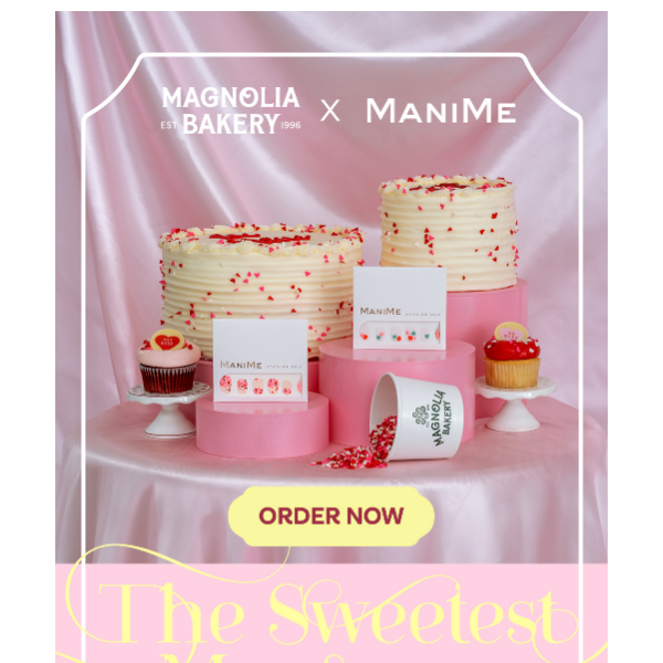 NAILED IT: Magnolia Bakery x ManiMe 💅🏻