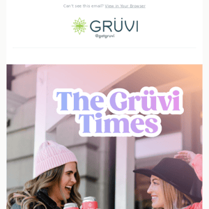 The Grüvi Times is here 🍎