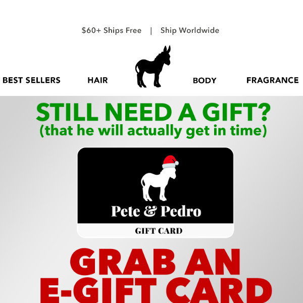 INSTANT E-Gift Cards (🎁 On Time!)