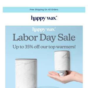 Labor Day Sale - Up to 35% Off Warmers