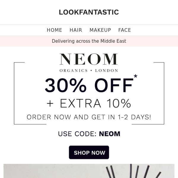 🥰 NEOM: 30% Off + EXTRA 10% 🥰