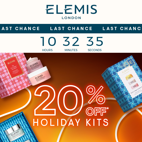 LAST CALL 📣 Extra 20% OFF Holiday Gift Sets