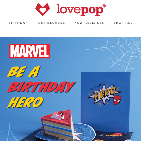 NEW | Marvel's Spider-Man Birthday Hero