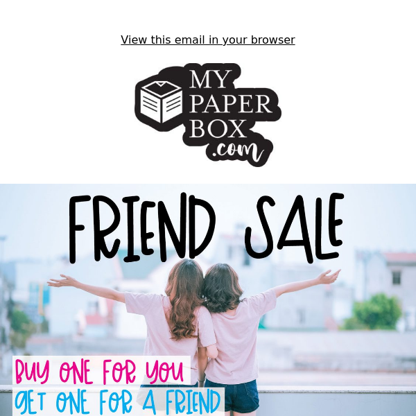 Friendship Sale 💃 💃 Buy One Get One ☝️ Limited Time