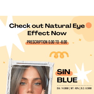 🌱Check out Natural Eye Effect Now!