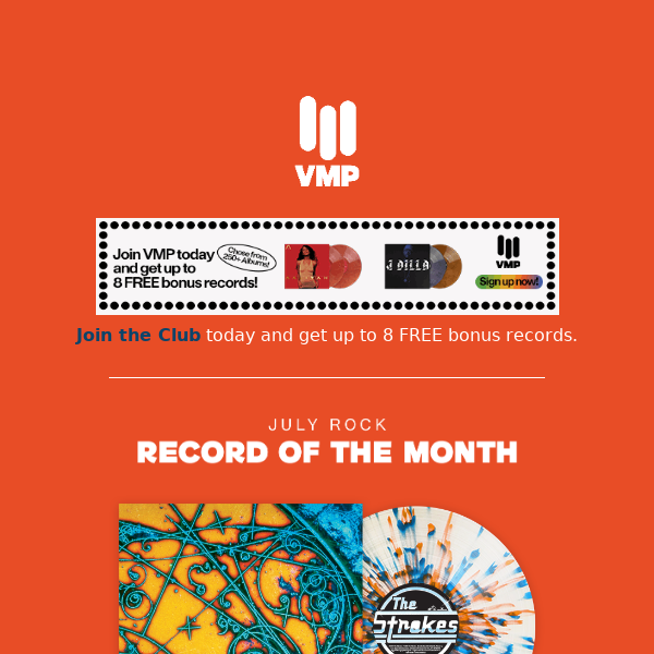 💥  Lock in the very first Rock Record of the Month!