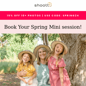 Get Ready for Spring With A FREE Mini Session + GIVEAWAY!