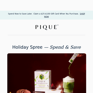 Our Holiday Spree Is Here 🎄