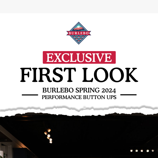 Early Access: NEW Performance Button Ups