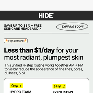 Less than $1/day for your plumpest skin 😘 ...