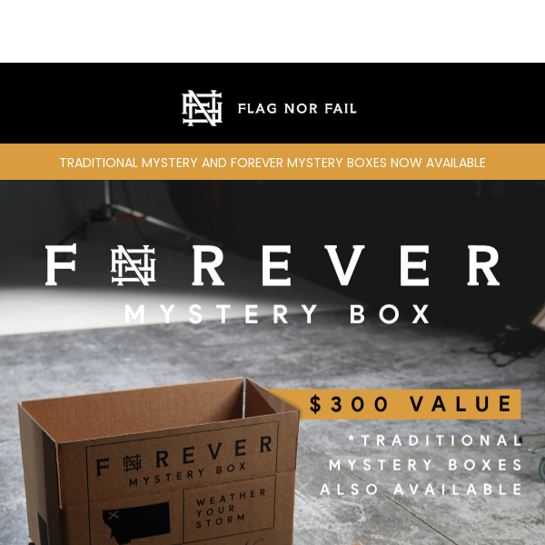 LIVE] These Mystery Boxes Won't Last Forever - Flag Nor Fail