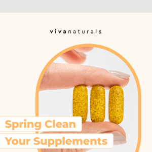 Spring Clean Your Supplements 🌷