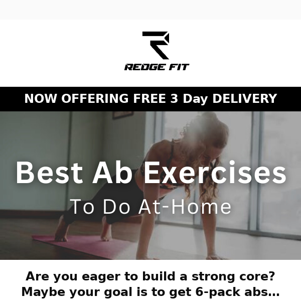 Achieve Your Dream Abs with Redge Fit's Top Exercises 🏋️‍♀️