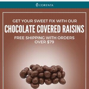 Celebrate National Chocolate Covered Raisin Day!