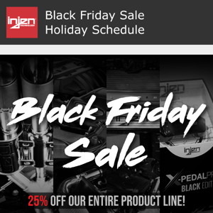 😱 Black Friday Sale! 😱 Huge Savings On Our Entire Product Line!