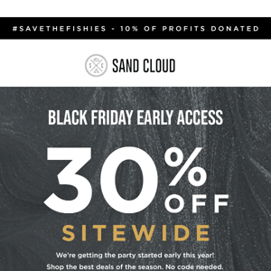 🔓 UNLOCKED: Black Friday Early Access