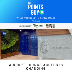 ✈ Airport Lounge Access Changes, Avelo Adds Delaware Flights & More Daily News From TPG ✈