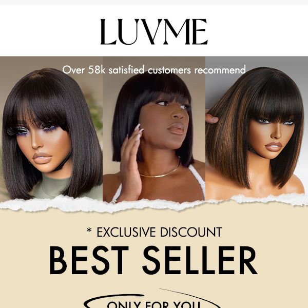 💇‍♀️🎉 Get the Wig 58k Users Swear By! Exclusive Offer Just for You!