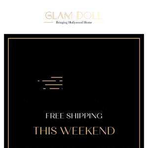 Free Shipping this Weekend!🚚