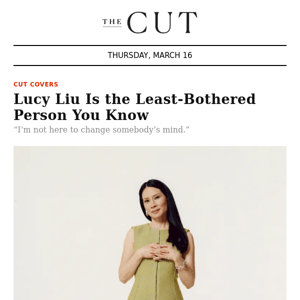 Lucy Liu Is the Least-Bothered Person You Know