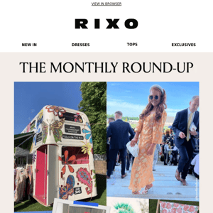 The RIXO guide to July