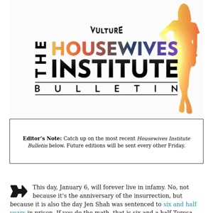 Here's a Preview of the 'Housewives Institute Bulletin'