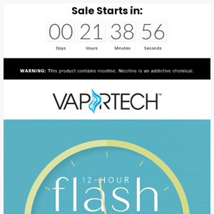 ✨ VaporTech USA MARCH Flash Sale 20% OFF Everything✨