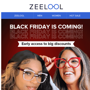 Early access to Black Friday, $0 for frames🎉