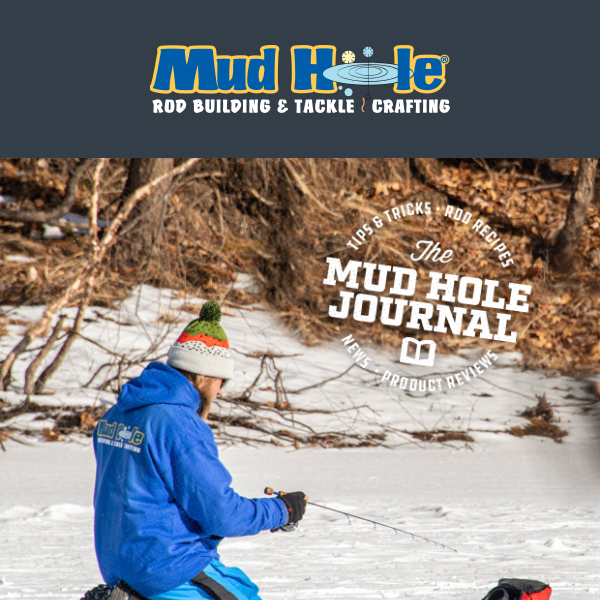NEW! All-In-One Ice Rod Building Kit - Mud Hole Tackle