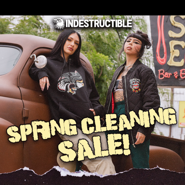 Spring Cleaning Sale ON NOW!