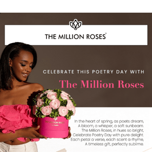 Celebrate Poetry Day with TMR 🌹