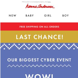 Hurry! Our Cyber Event Ends Tonight ⏰