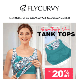 😍. FlyCurvy.Summer Tank Tops Edit! Are You Ready?