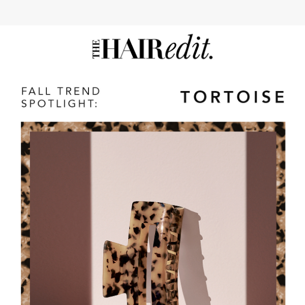 Fall Trend Spotlight: Tortoise Accessories