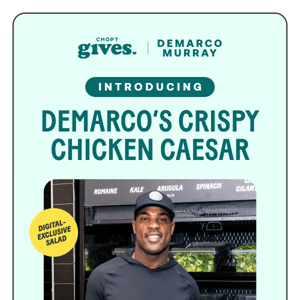 DeMarco's Crispy Chicken Caesar Salad is Here!