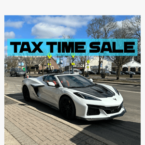 Tax Time Savings Are Here🚗‍💨