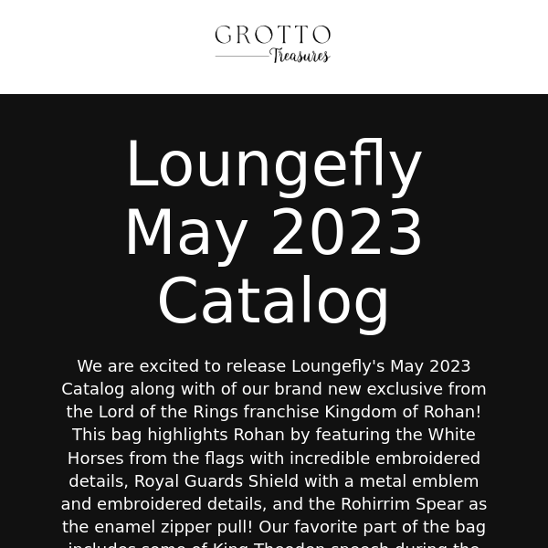 Loungefly's May Catalog is now Live including 1 New Exclusive!