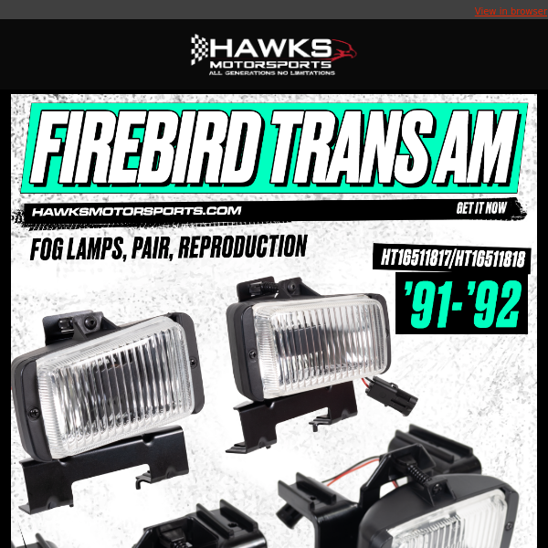 See What's New At Hawks Motorsports - July 14