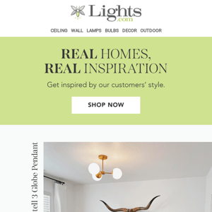 Our Lights in Real Homes! | Lights.com