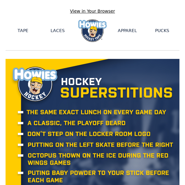 Check Out These Hockey Superstitions