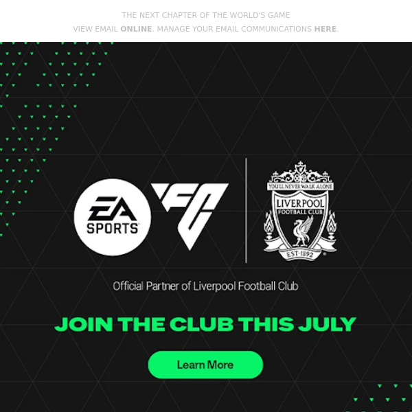 Introducing EA SPORTS FC™, the Next Chapter of the World's Game