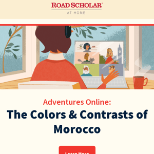Discover the magic of Morocco online