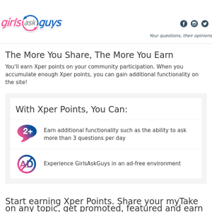 What can you do with Xper points?